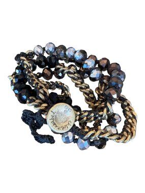 Chloe + Isabel Bead and Chain Wrap Bracelet